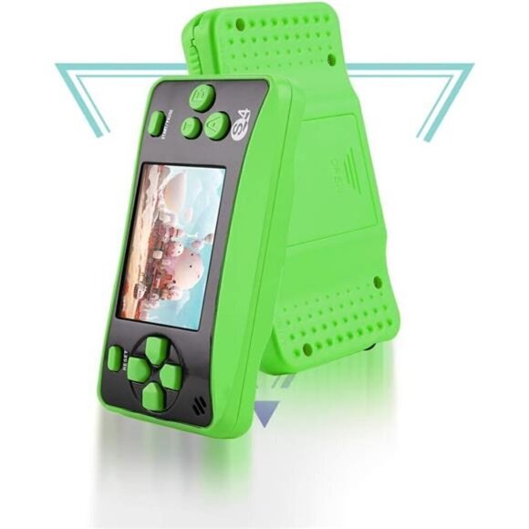 Kids Handheld 182 Built In Games Console Children Ages 4-12 Retro Classic GREEN - Picture 2 of 5